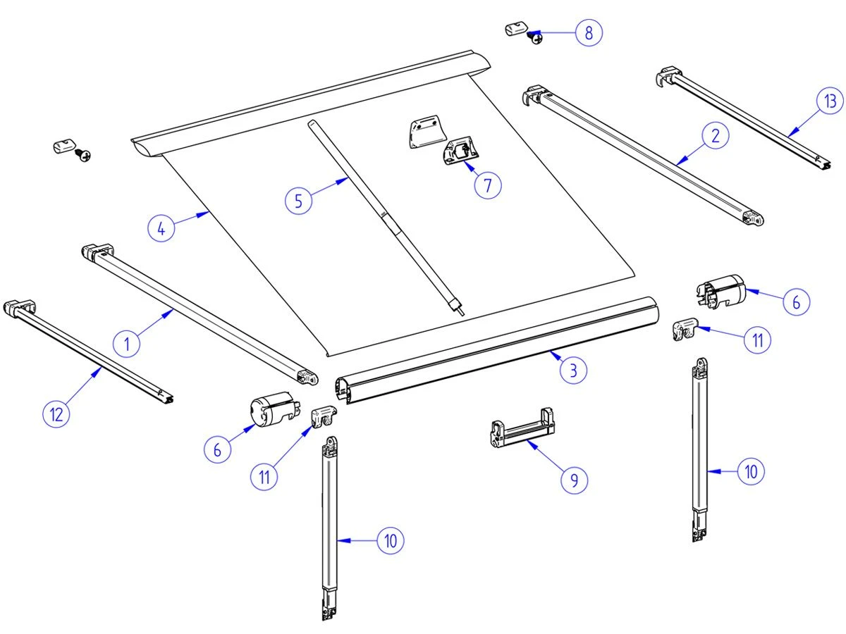 Thule Omnistor Set Bevestiging Rafter 1200 1 Thule Omnistor Set Bevestiging Rafter 1200