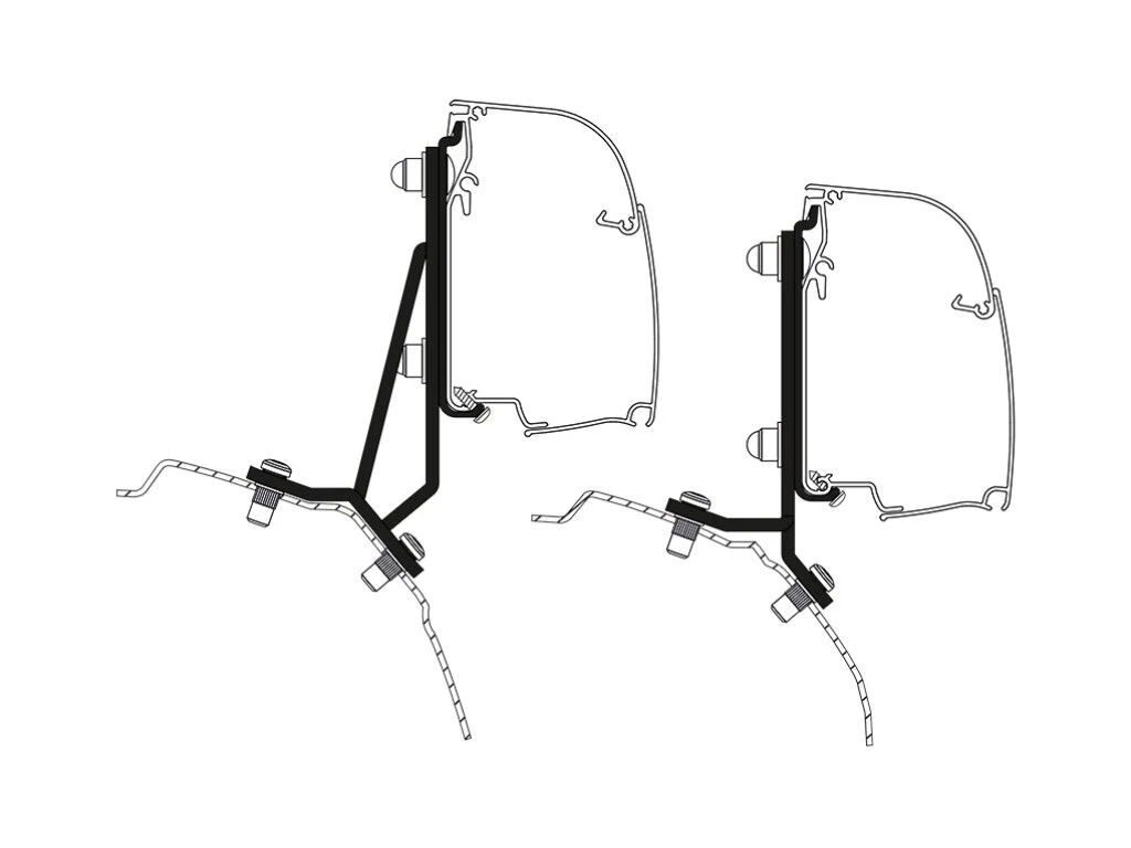 Thule T 4200 Transit / Custom Fixed (RHD) Adapter 1 Thule T 4200 Transit / Custom Fixed (RHD) Adapter