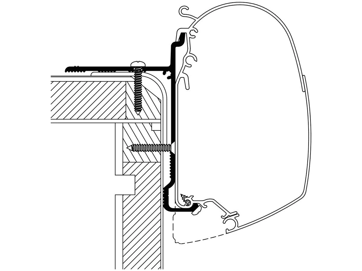 Thule Adapter Adria Coral 1 Thule Adapter Adria Coral