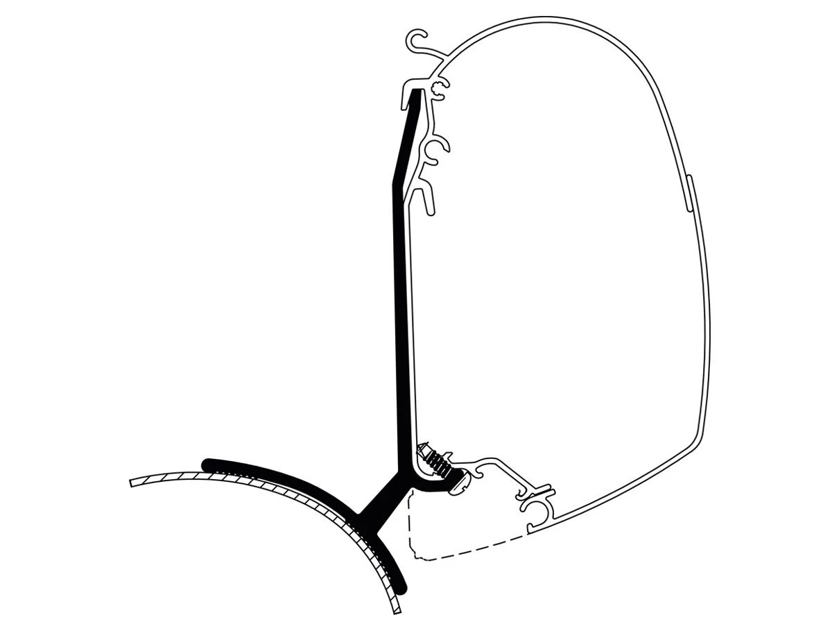 Thule Adapter Trafic Vivaro Primastar 1 Thule Adapter Trafic Vivaro Primastar