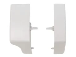 Thule Omnistor Set Eindkappen Voorlijst 5200 Wit