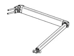 Tweedekans Thule Omnistor Knikarm Links 5200/6300 300-500